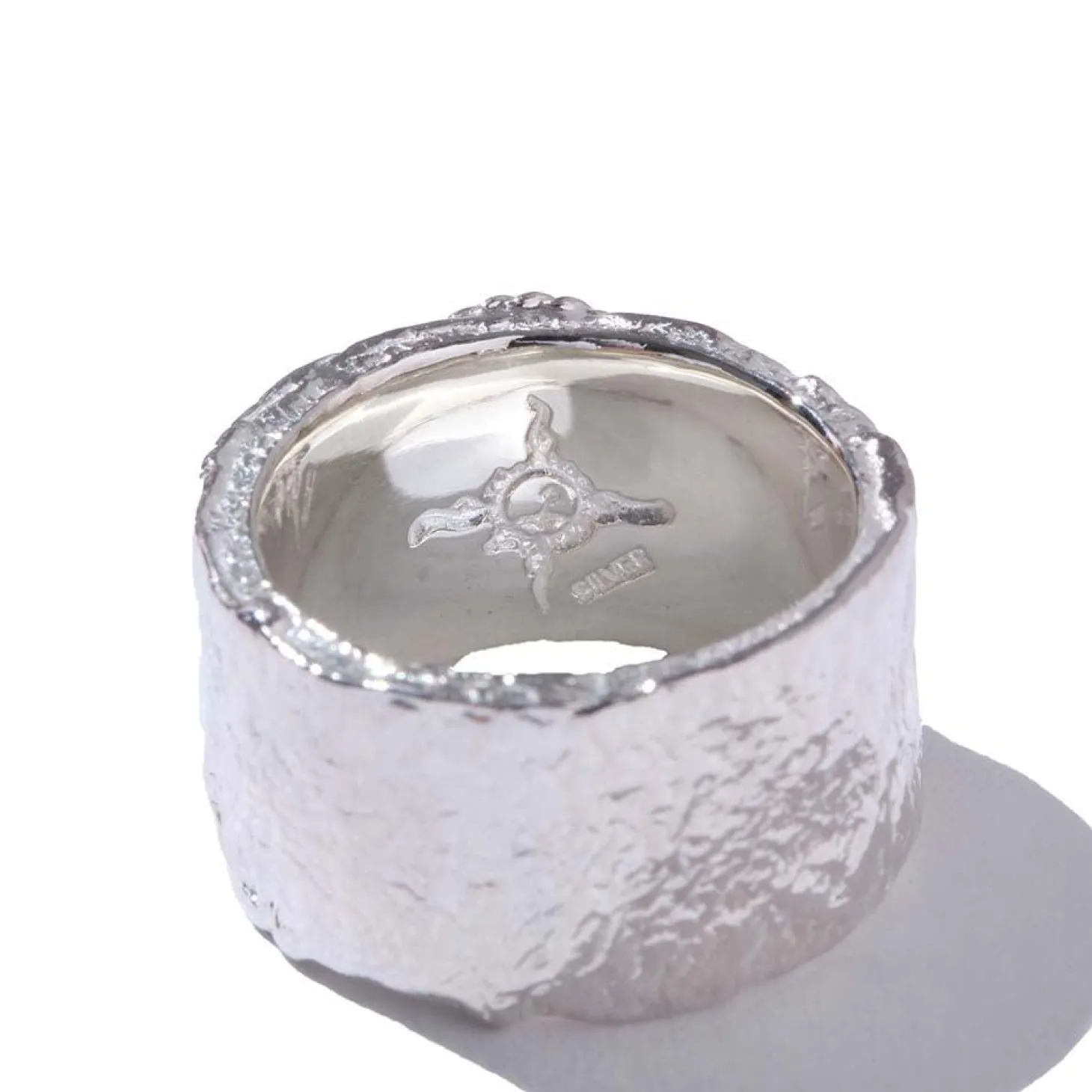 First Arrow's Barerock Ring w/Turquoise (L) (R-040)