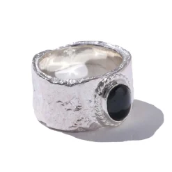 First Arrow's Barerock Ring w/Blackstar (L) (R-039)