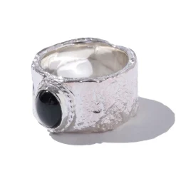 First Arrow's Barerock Ring w/Blackstar (L) (R-039)