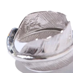 First Arrow's Feather Ring L R-015