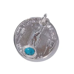 First Arrow's Hawaii Dollar Metal w/Turquoise (P-353)