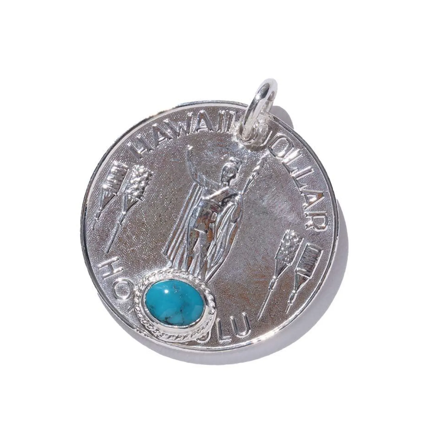 First Arrow's Hawaii Dollar Metal w/Turquoise (P-353)