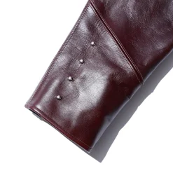 Fountain Head Leathers Beta Horsehide Leather Jacket Brown