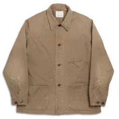 Full Count HBT Military Chore Jacket Olive Drab