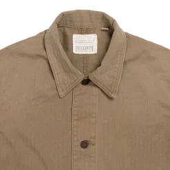 Full Count HBT Military Chore Jacket Olive Drab