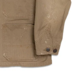 Full Count HBT Military Chore Jacket Olive Drab