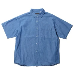 Full Count Relax S/S Chambray Shirt Indigo
