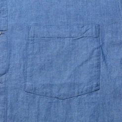 Full Count Relax S/S Chambray Shirt Indigo