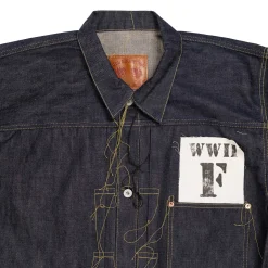 Full Count S2107 WWII Brown Cotton Denim Jacket