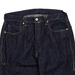 Full Count S0105 WWII Model Brown Cotton Denim Jeans Indigo