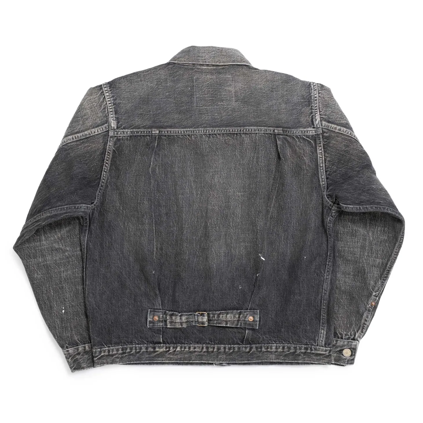 Full Count Type 1 Denim Jacket Dartford Black