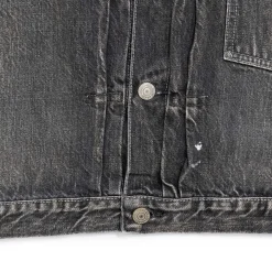 Full Count Type 1 Denim Jacket Dartford Black