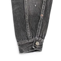 Full Count Type 1 Denim Jacket Dartford Black