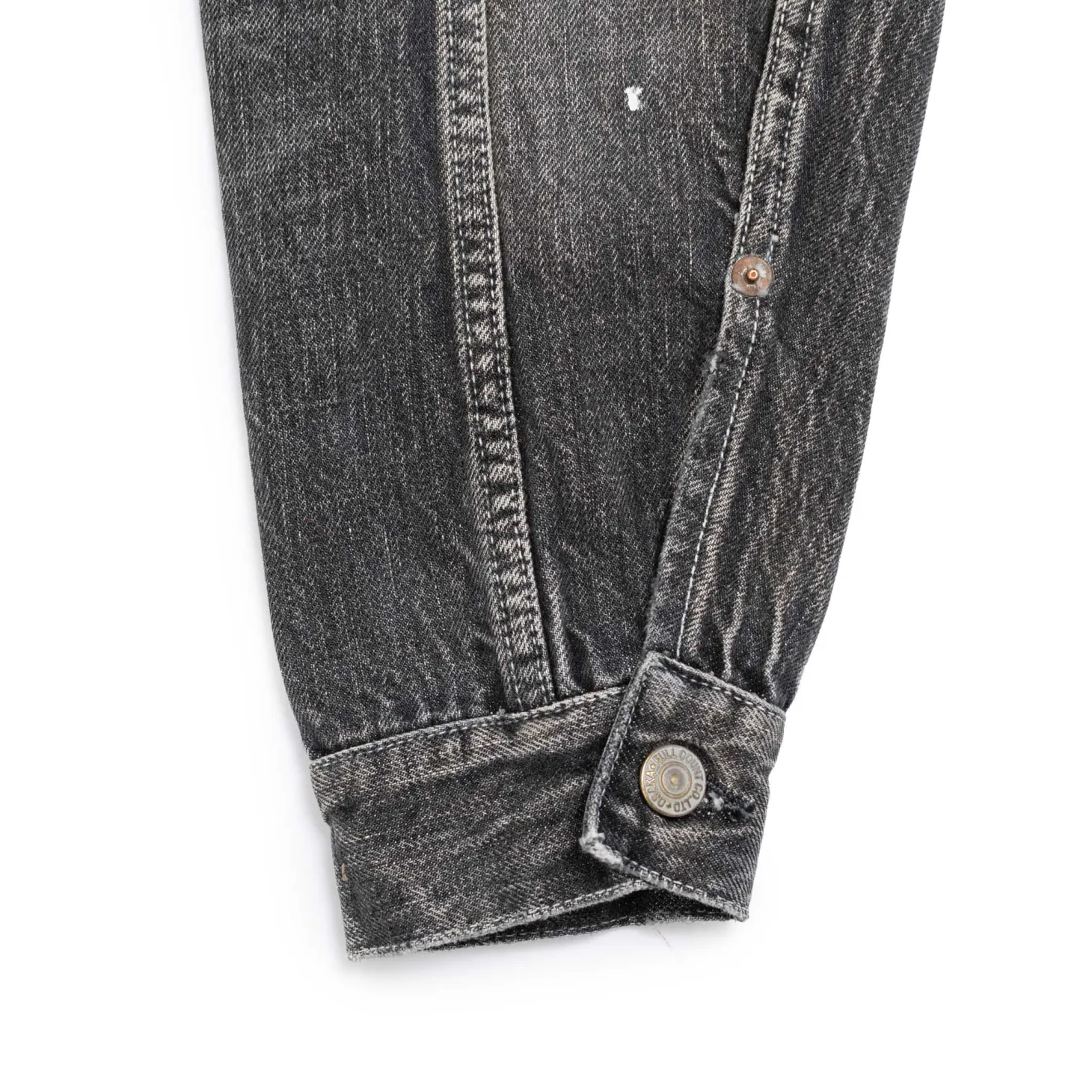 Full Count Type 1 Denim Jacket Dartford Black