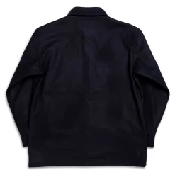 Full Count Wool CPO Shirt Navy