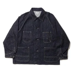 Gold by Toyo Enterprise Denim Work Coat Indigo
