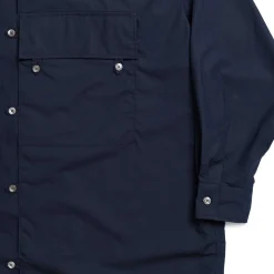 Haversack Bio Downproofness Shirt Navy