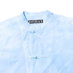Haversack China Button Shirt Blue