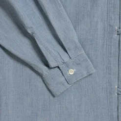 Haversack China Button Shirt Indigo