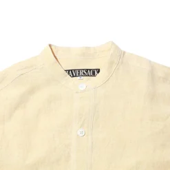 Haversack Linen Dungaree Pullover Shirt Mustard