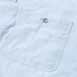 Haversack S/S Shirt Mat Dungaree Vintage Wash Indigo