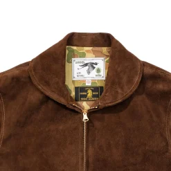 Himel Bros A1 Heron Shinki Horsehide Suede Jacket