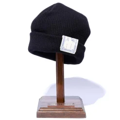 H.W. Dog Cotton D-Watch Cap Black