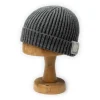 H.W. Dog Rib Smart Knit Cap Grey