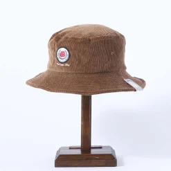 H.W. Dog Rose Bucket Hat Black Beige