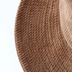 H.W. Dog Rose Bucket Hat Black Beige