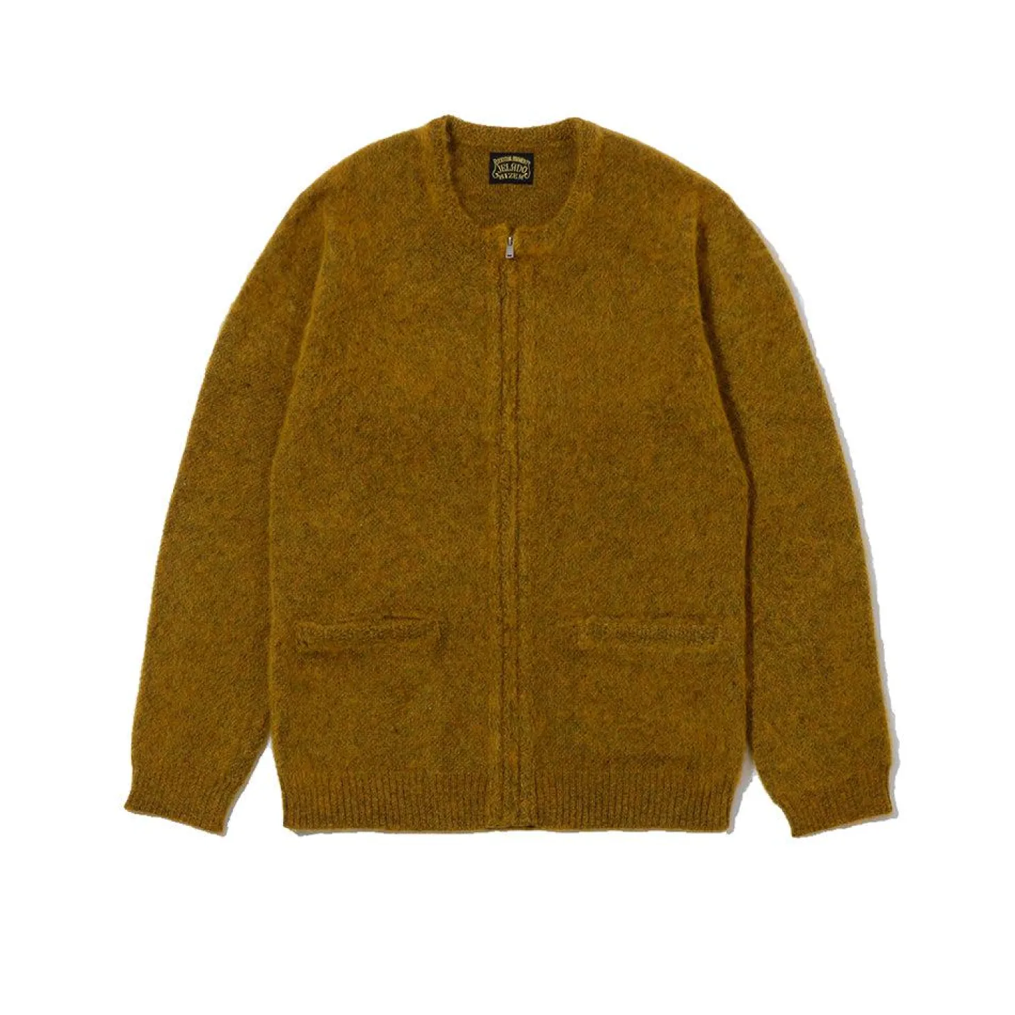 Jelado 'Breed' Mohair Cardigan Mustard