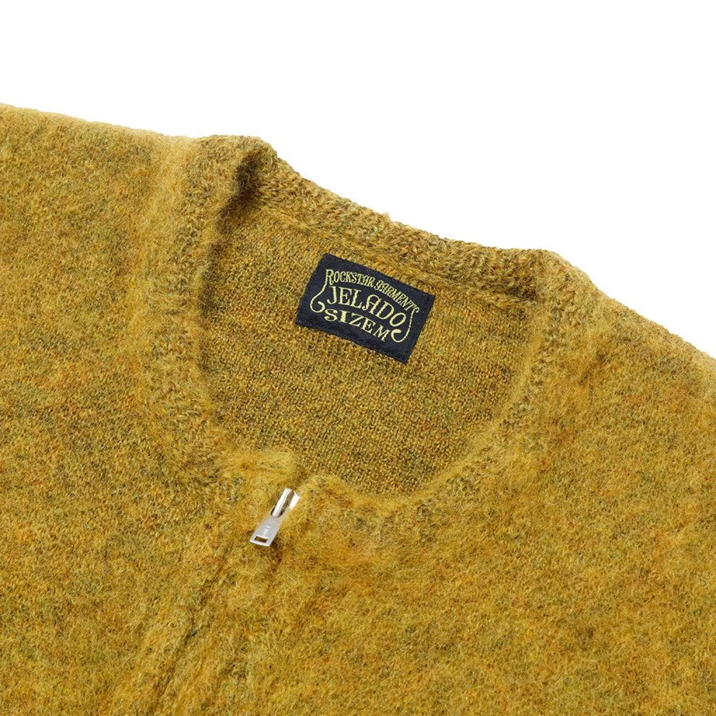 Jelado 'Breed' Mohair Cardigan Mustard