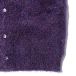 Jelado 'Cobain' Mohair Cardigan Purple