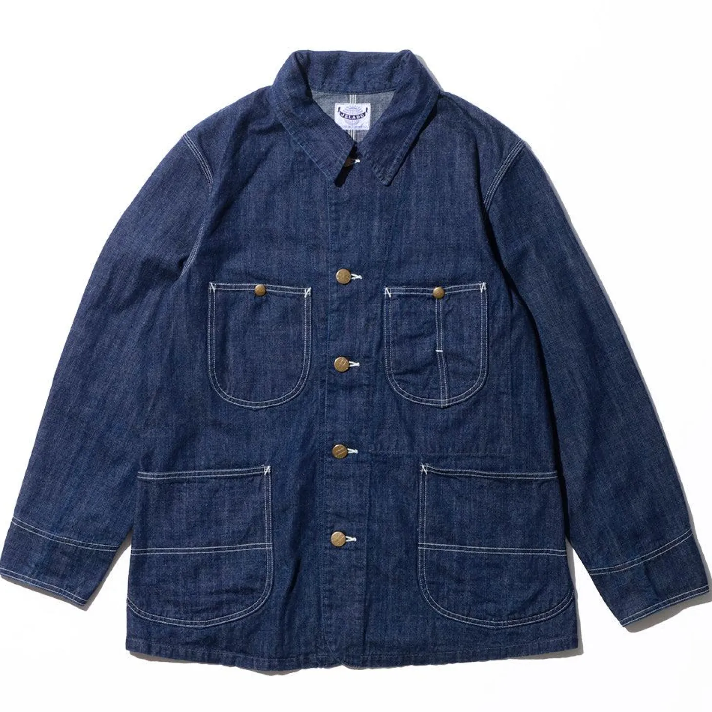 Jelado 491J Denim Coverall Jacket Indigo
