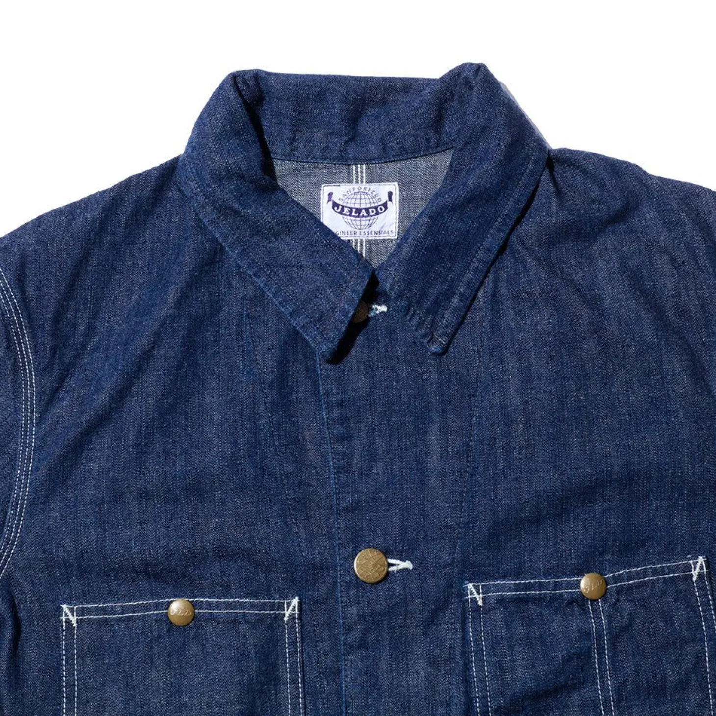 Jelado 491J Denim Coverall Jacket Indigo