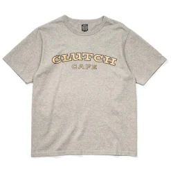 Jelado Official Clutch Cafe Logo Tee Salt and Pepper