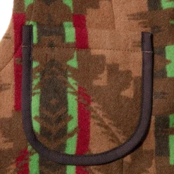 Jelado Shawl Collar Blanket Gown Camel