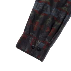 Jelado Westcoast Shirt Printed Native Pattern Black