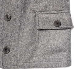 John Gluckow JG03403A Submariners Coat Grey