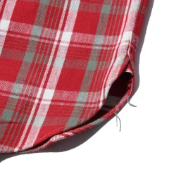 Warehouse & Co x John Gluckow John Gluckow x Warehouse & Co Lot. JG-06 Storm Shirt Burgundy