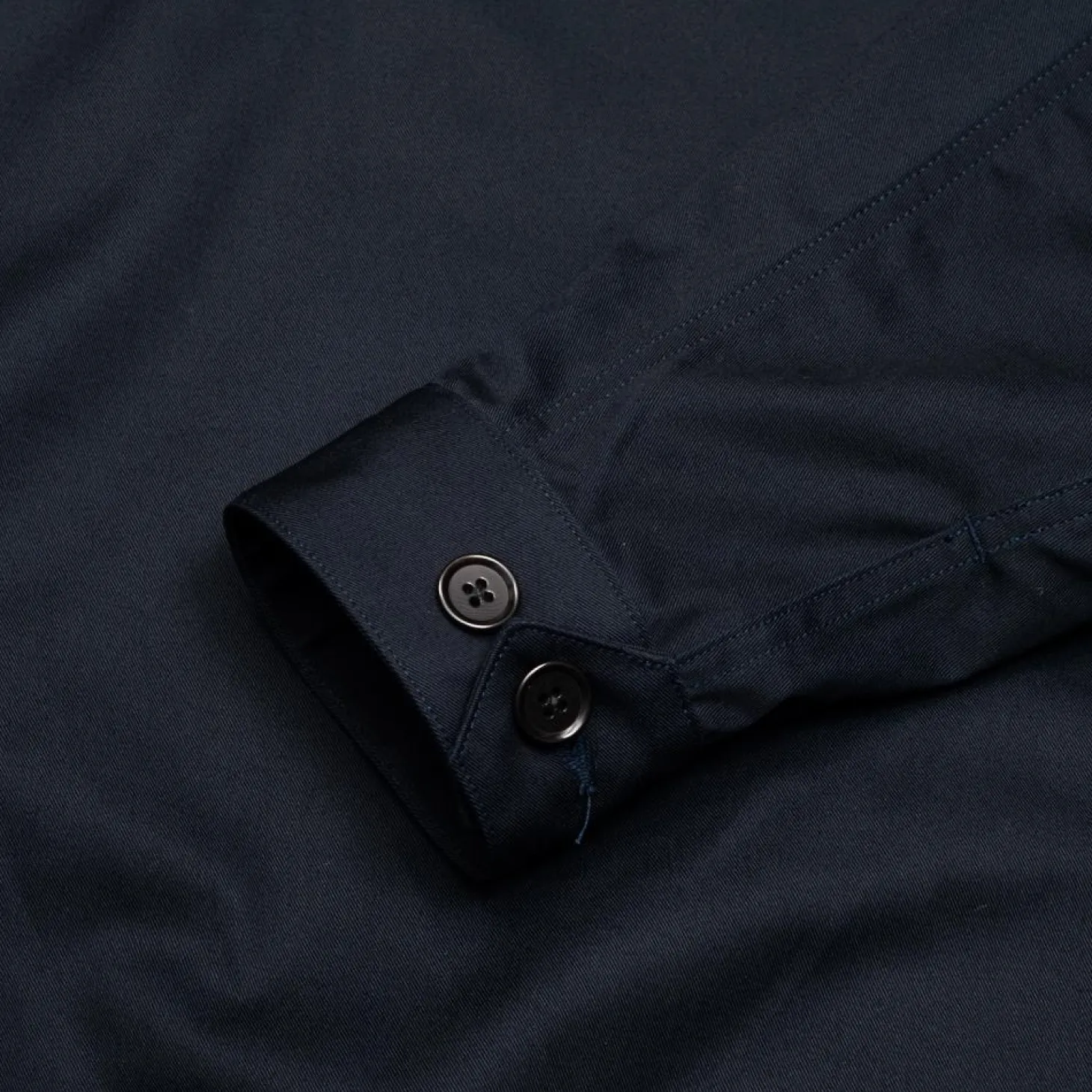 Kuon Boro Panelled Work Jacket Navy