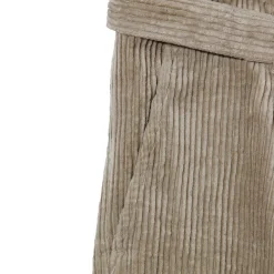 Kuon Fanage Corduroy Belted Trousers Beige