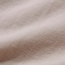 Kuon Washi/Cotton Pleated Tapered Trousers Ivory