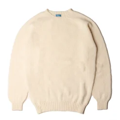 Malloch's x Clutch Cafe Malloch's for Clutch Cafe Kelso Brushed Shetland Cream