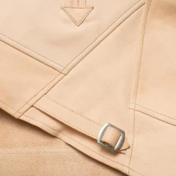 Mister Freedom Campus Leather Jacket Natural