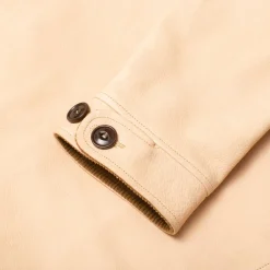 Mister Freedom Campus Leather Jacket Natural