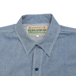 Mister Freedom Snipes Shirt Indigo HBT