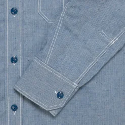 Mister Freedom Snipes Shirt Indigo HBT