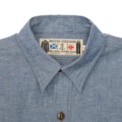 Mister Freedom Snipes Shirt Chambray Blue