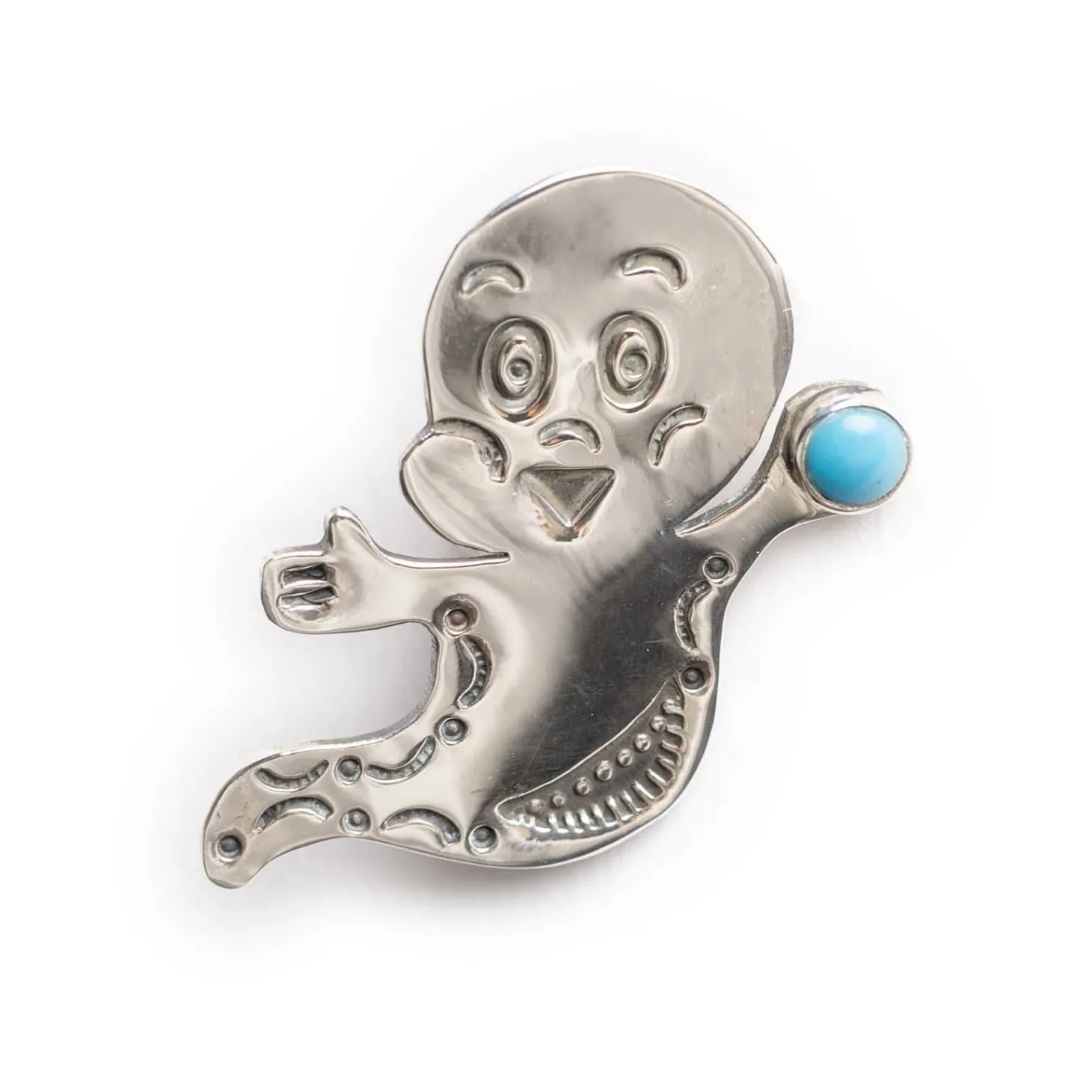 Munqa Pin Badge Ghost